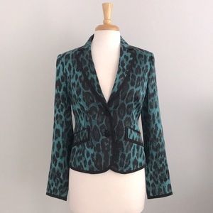 SANDRA & ANDRE | SILK LEOPARD JACKET